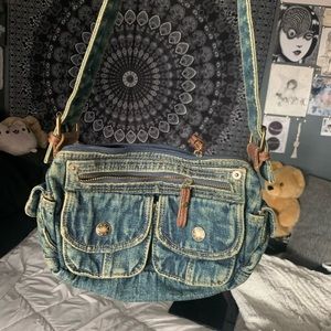 faded glory denim bag